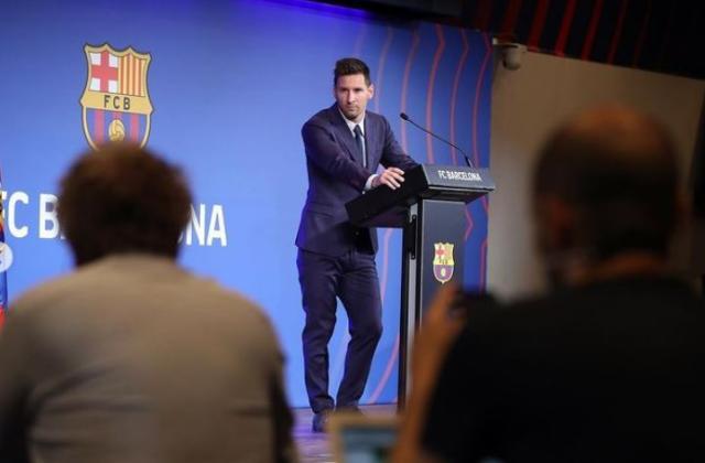 奥客网站-梅西社媒发文告别巴萨：我也很想继续留在这里